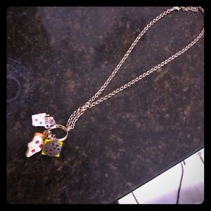 Foodie necklace set of 2